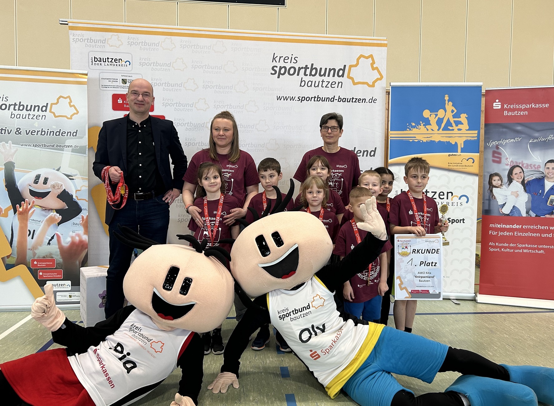 Sportbund Bautzen Newsbild - Die nächsten Finalisten der Kita-Olympiade stehen fest